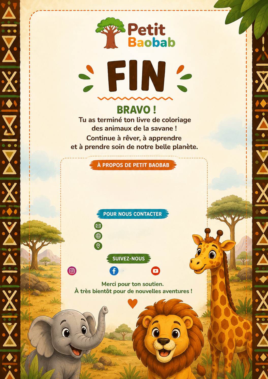 Les Animaux de la Savane Africaine preview 3